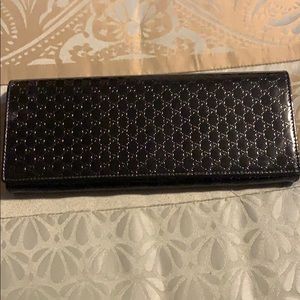 Gucci patent leather clutch